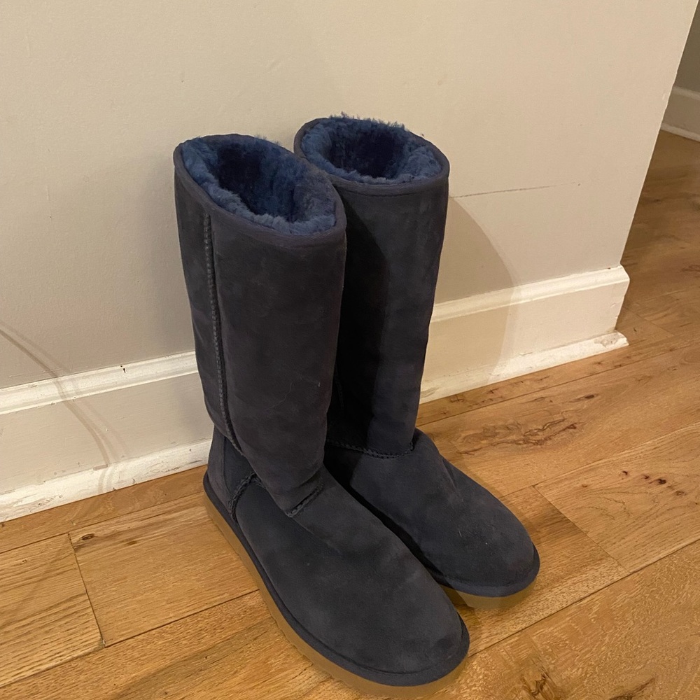 •Navy Ugg Boots